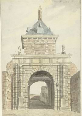 Architectural Drawing of a Gatehouse