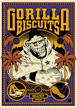 Gorilla Biscuits Poster