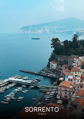 Sorrento Italy Coastal Town and Harbor
