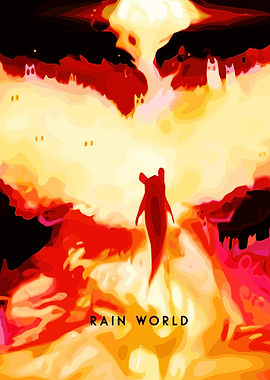 Rain World Game Poster