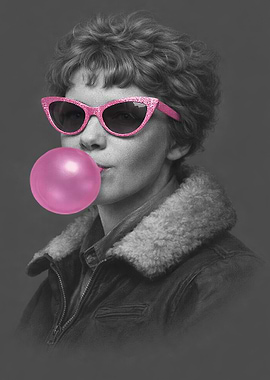 Amelia Earhart Bubble Gum