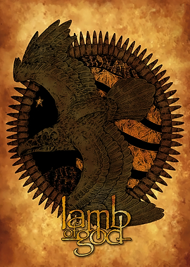Lamb of God Eagle Artwork