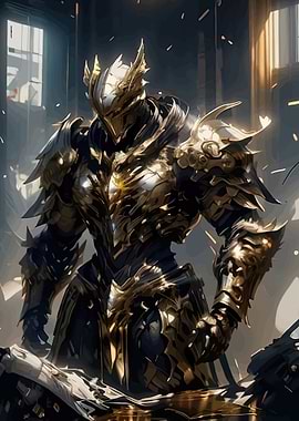 Golden Knight Armor