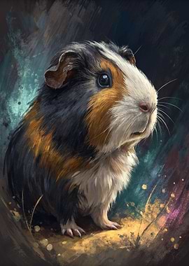 Guinea Pig Portrait