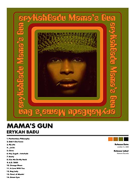 Erykah Badu Mama's Gun Album
