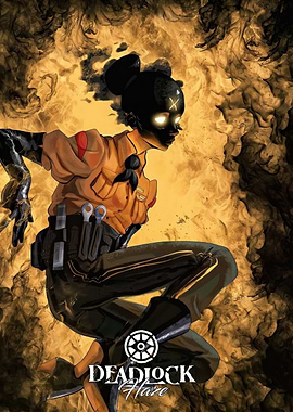 Deadlock Haze Character Art