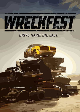 Wreckfest Game Poster