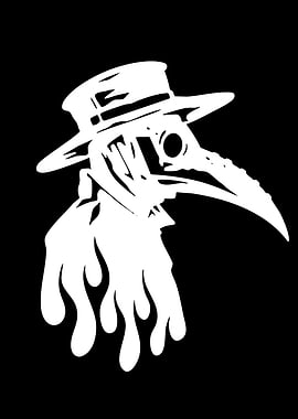 Plague Doctor Silhouette