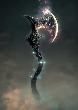 Cosmic Axe Weapon
