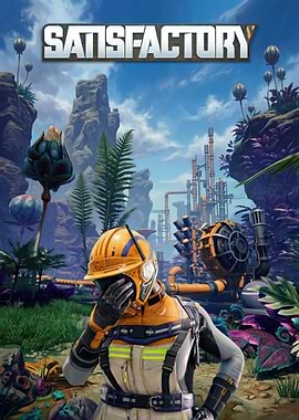 Satisfactory Game Cover Art