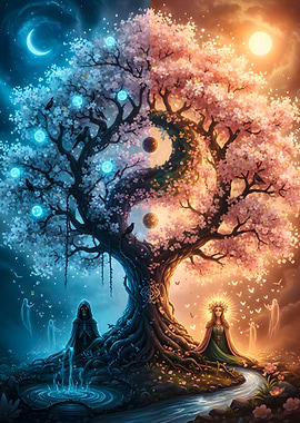 Yin Yang Tree of Life