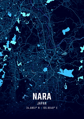 Nara Midnight City Map