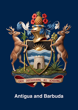 Antigua and Barbuda Coat of Arms