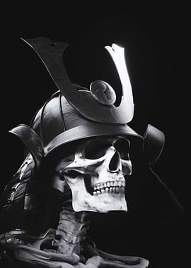 Skeleton Samurai Warrior