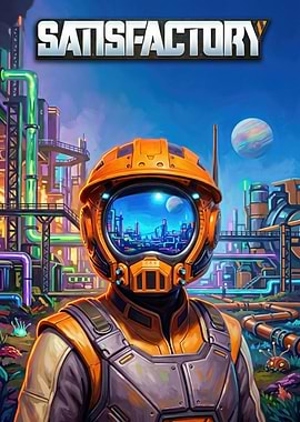 Satisfactory Game Art