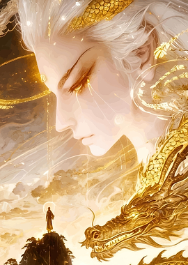 Golden Dragon and Celestial Being