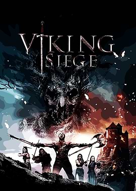 Viking Siege Fantasy Art
