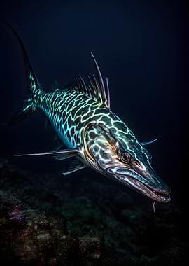 Barracuda Fish Underwater