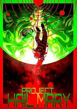 Project Hail Mary Astronaut Movie Fan Art