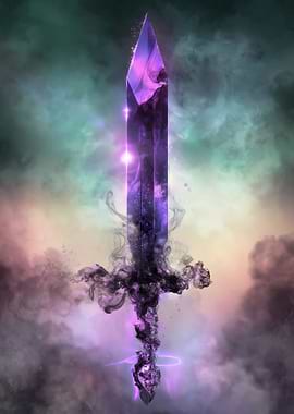 Mystical Crystal Sword