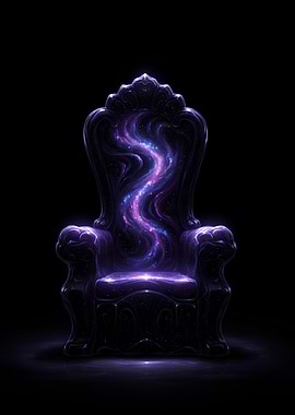 Cosmic Galaxy Throne