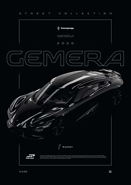 Black Sports Car 'GOMORA' 2020