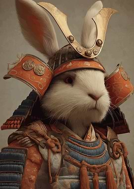 Samurai Rabbit Warrior