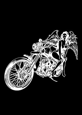 Angel on a Motorcycle