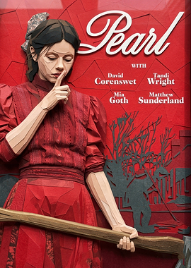 Pearl Movie Poster with Axe