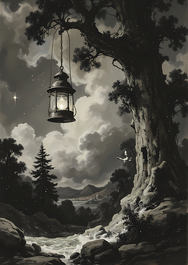 Enchanted Forest Lantern