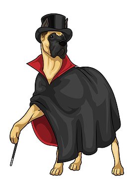 Great Dane Wizard Magic wand