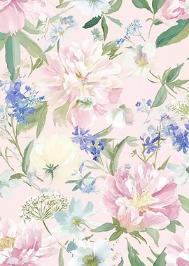 Watercolor Floral Pattern