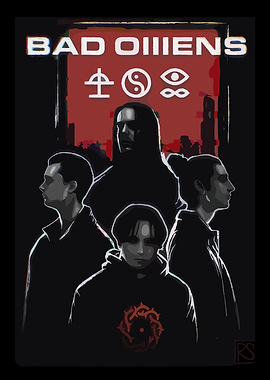 Bad Omens Band Poster