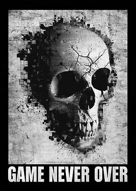 Game Never Over Skull