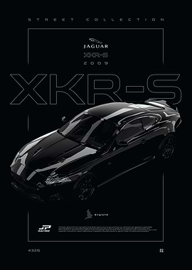 Jaguar XKR-S Street Collection Poster