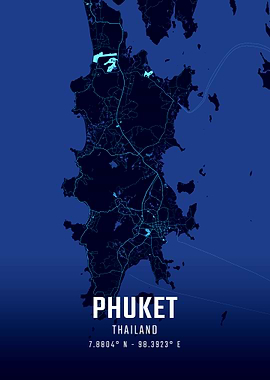 Phuket Midnight City Map