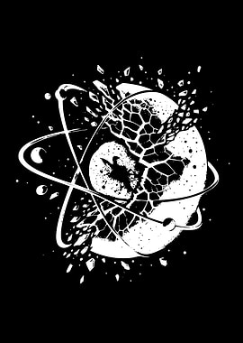 Exploding Atom Planet