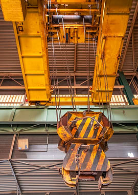 Industrial Crane Hook Assembly