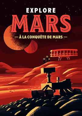 Explore Mars Poster