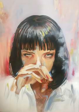 Mia Wallace Painting