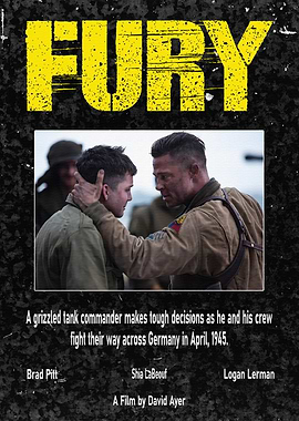Fury Movie Poster
