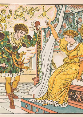 Prince and Princess with Frogs