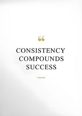 Minimalist Inspirational Typography Consistency