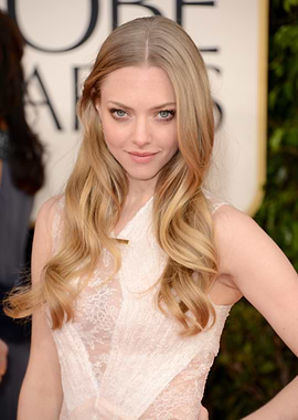 Amanda Seyfried at Golden Globes