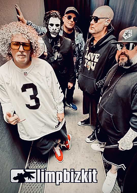 Limp Bizkit Band Members Pose