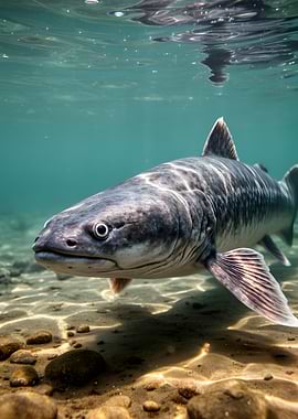 Underwater Fish Portrait