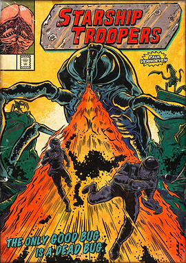 Starship Troopers Comic Cover