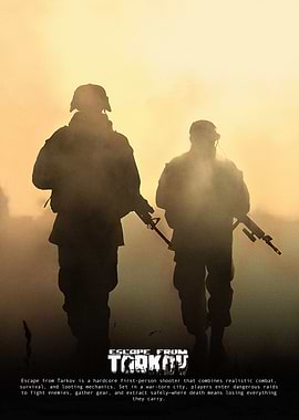 Escape From Tarkov Game Poster