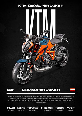 KTM 1290 Super Duke R Motorcycle