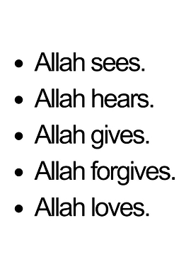 Islamic Affirmations